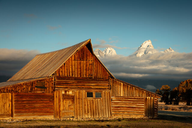 Mormon Barn, Grand Teton National Park print