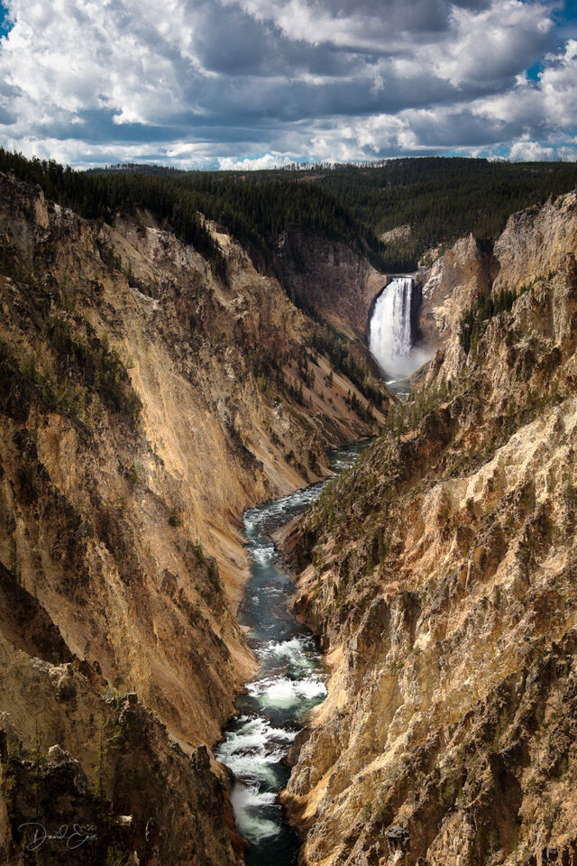 Grand Canyon of the Yellowstone print