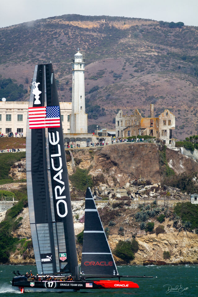san francisco america's cup - 2013 print