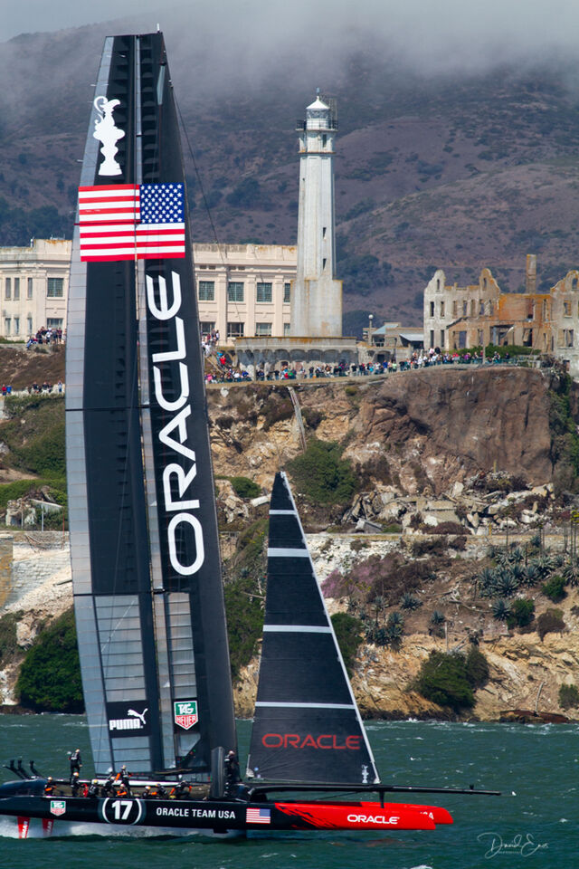 san francisco america's cup - 2013 print